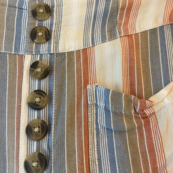 American eagle striped flowy pants: LIGHTLY WORN - Picture 2 of 4